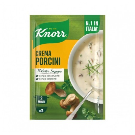 CREMA FUNGHI PORCINI KNORR        KG.1X6