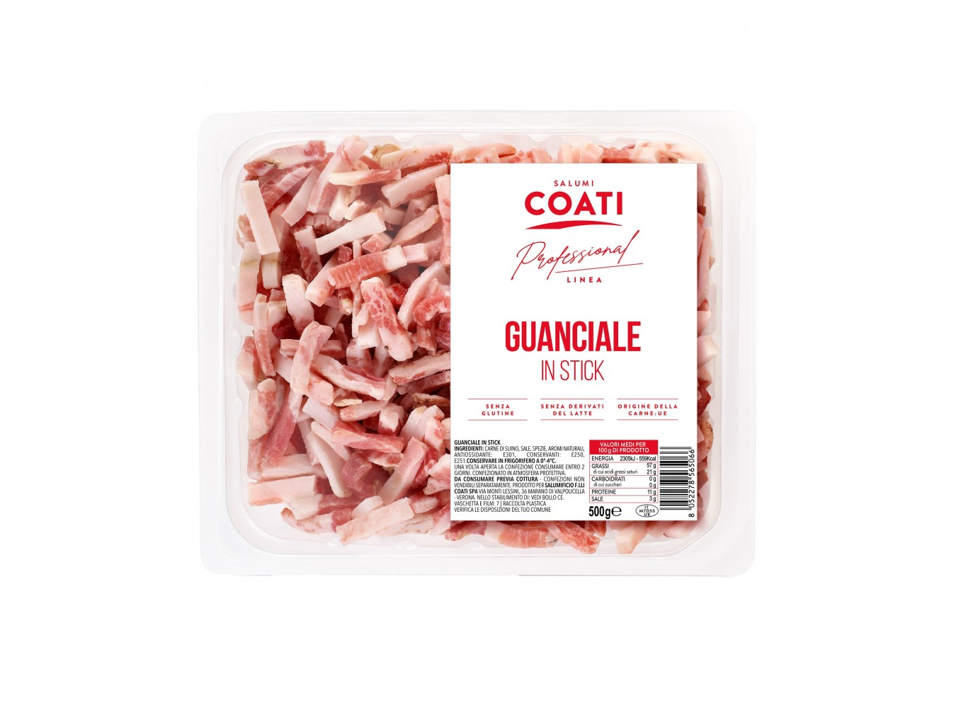 GUANCIALE STICK                 GR.500X6