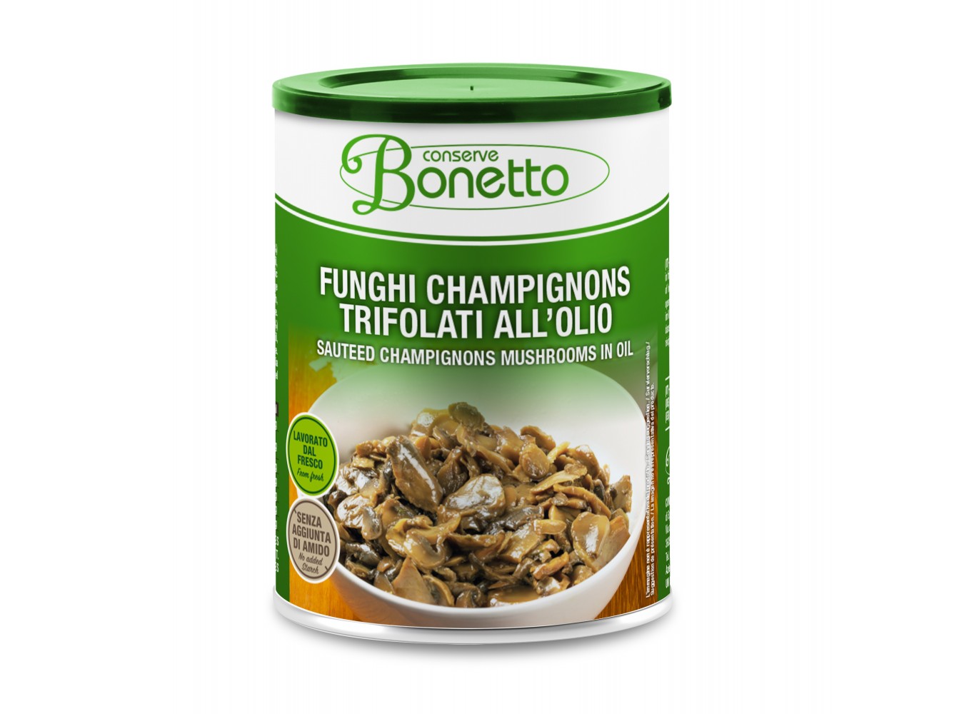 FUNGHI TRIFOLATI BONETTO       GR.800X24