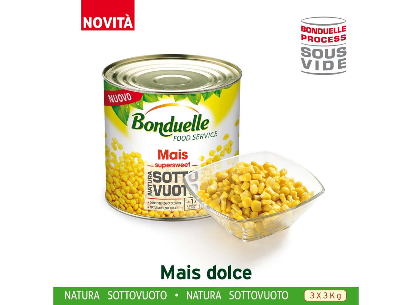 MAIS DOLCE BONDUELLE           KG.1,87X3