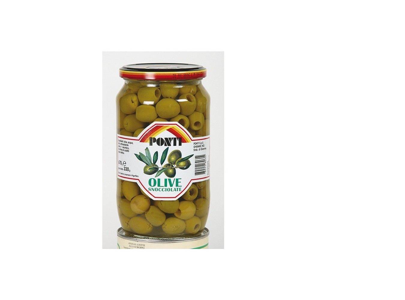 OLIVE VERDI DENOCCIOLATE PONTI  GR.670X6