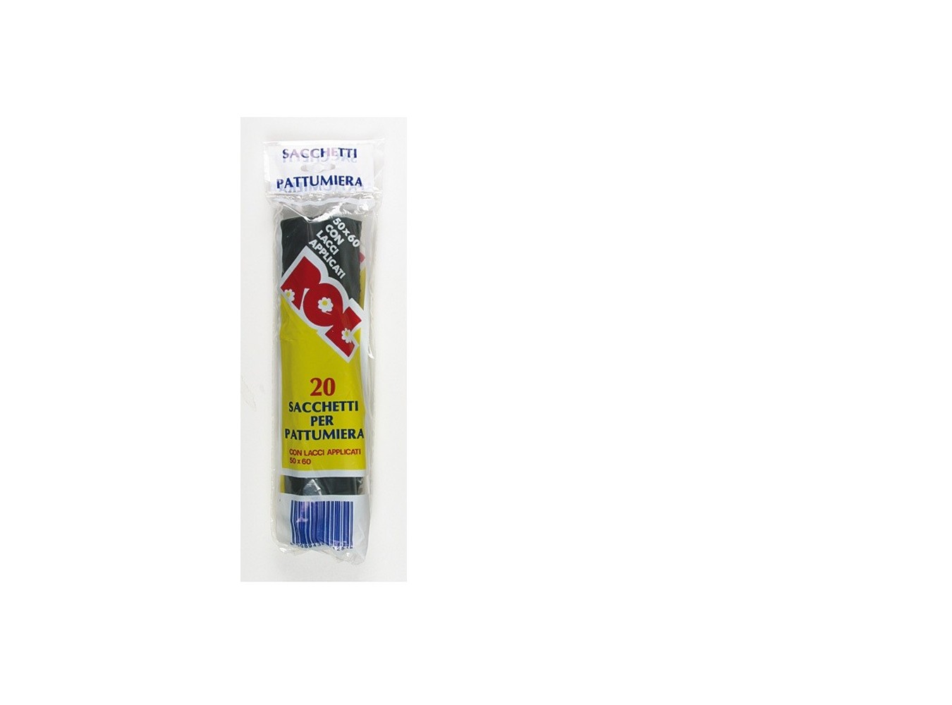 SACCHI IMM.NERO 50X60           PZ.20X50