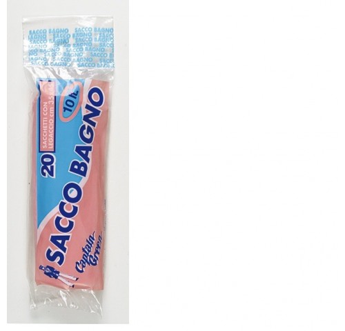 SACCHETTI BAGNO ROSA 35X50 ROT. PZ.20X50