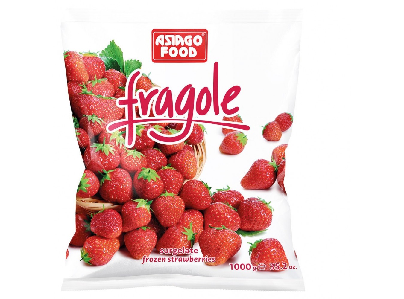 FRAGOLE ASIAGO FOOD               KG.1X6