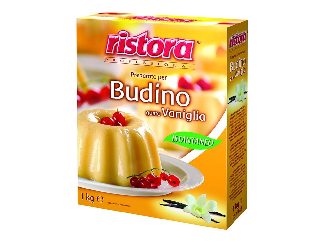 BUDINO VANIGLIA RISTORA          KG.1X10