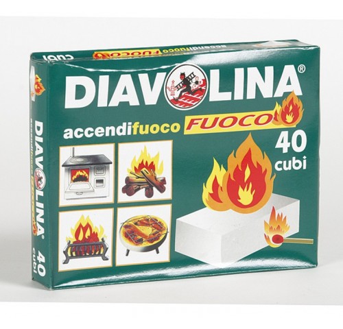 DIAVOLINA ACCENDIFUOCO 40 CUBI      N.24