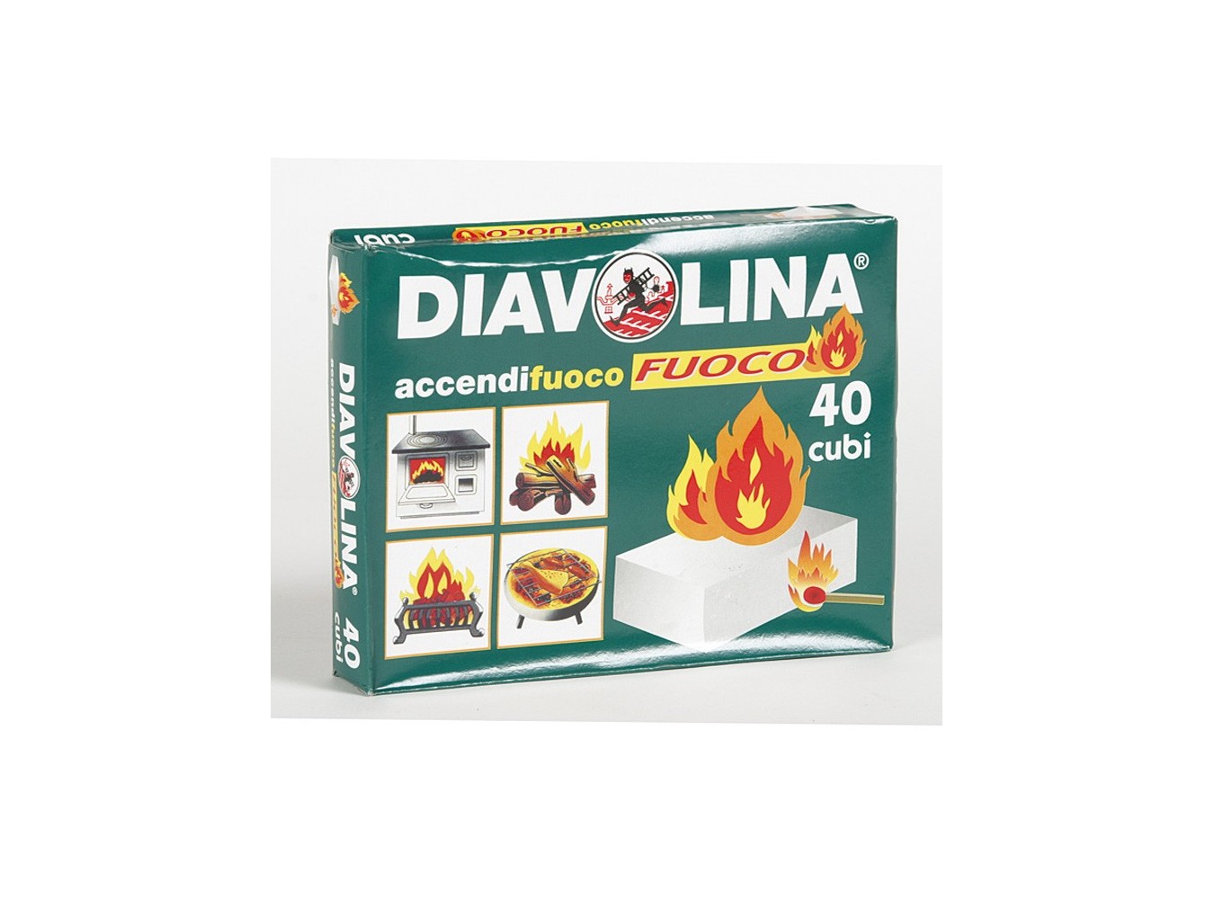 DIAVOLINA ACCENDIFUOCO 40 CUBI      N.24