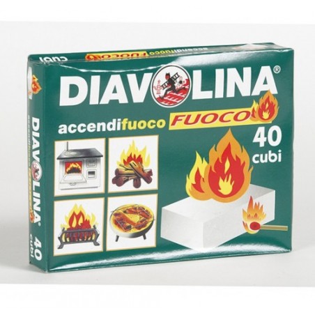 DIAVOLINA ACCENDIFUOCO 40 CUBI      N.24