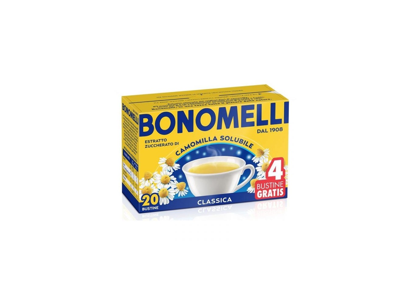 CAMOMILLA SOLUBILE BONOMELLI     F.20X24