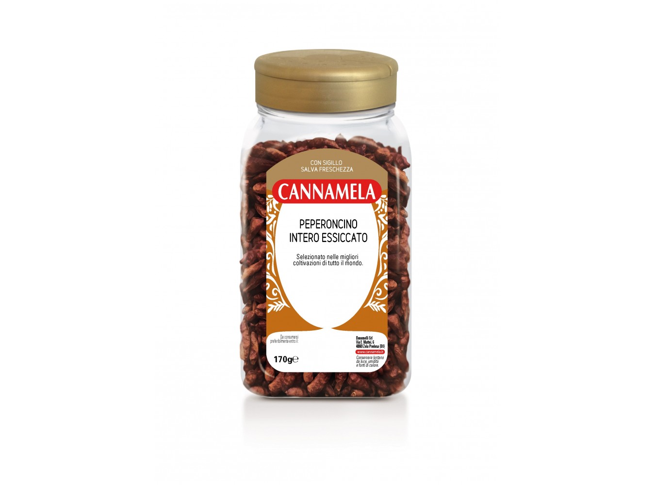 PEPERONCINO INTERO CANNAMELA   GR.170X12