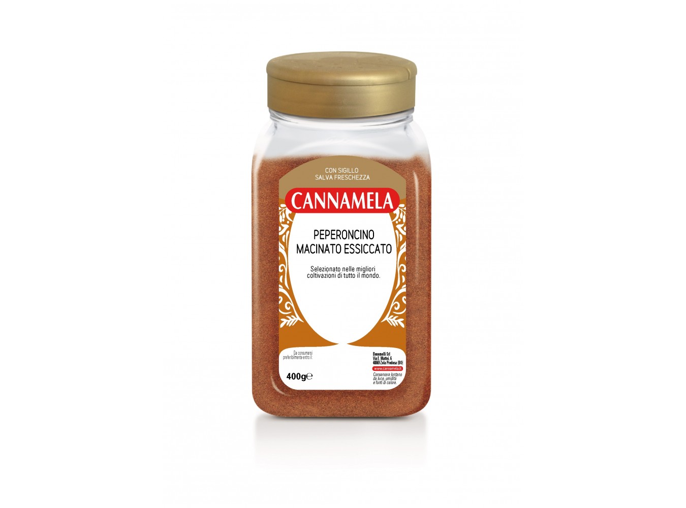 PEPERONCINO MACINATO CANNAMELA GR.400X12