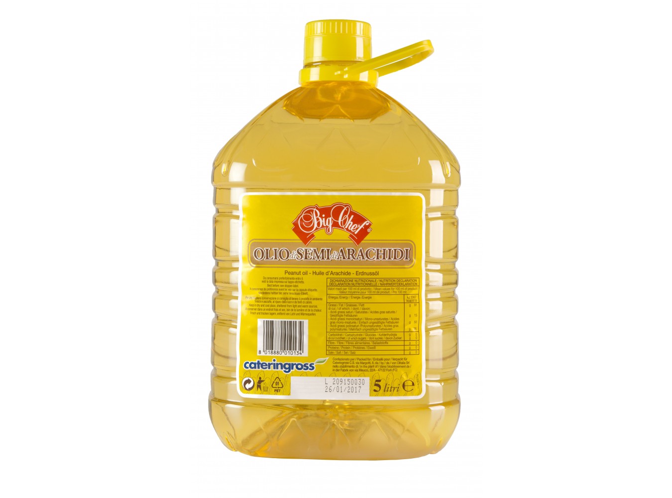 OLIO SEMI ARACHIDE PET            LT.5X2