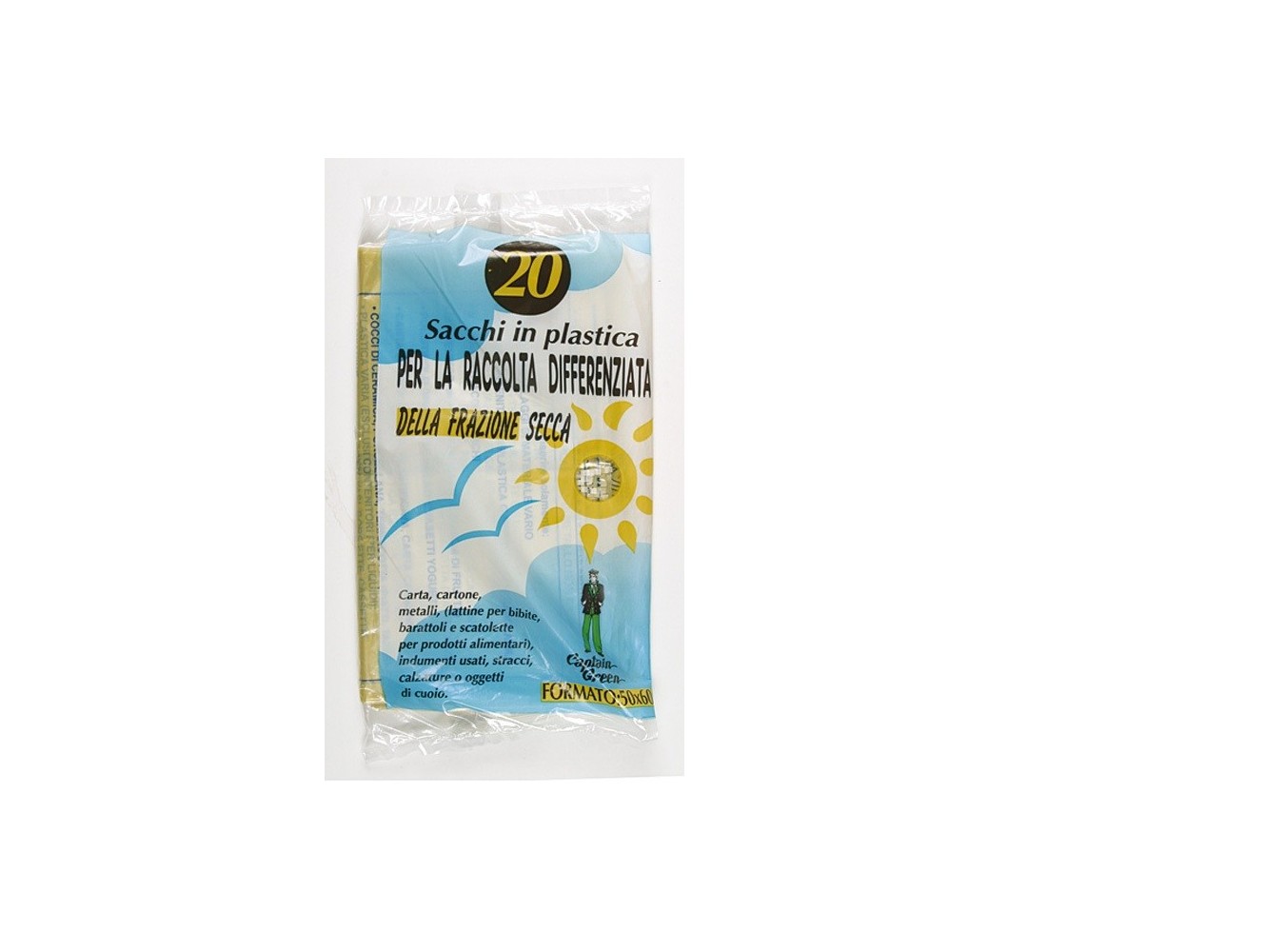 SACCHI IMM.GIALLO 50X60         PZ.20X50