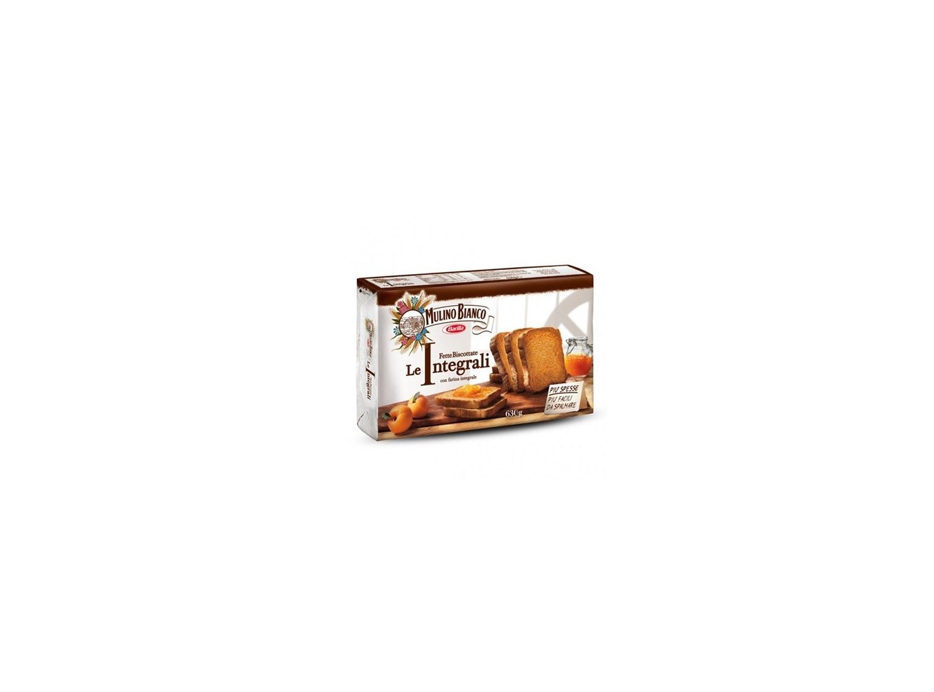 FETTE INTEGRALI BARILLA 72 F.  GR.630X16