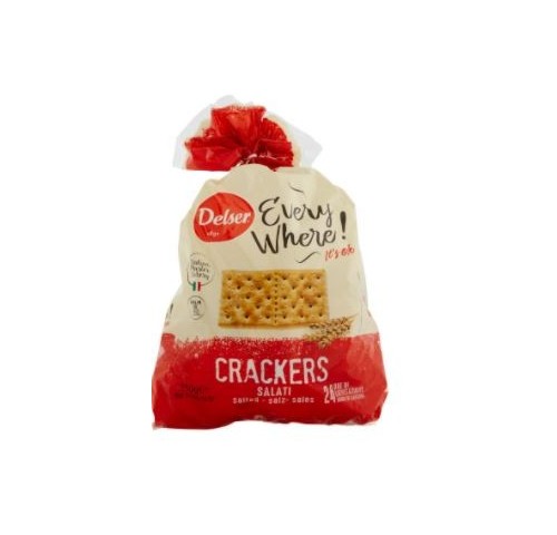 CRACKER SALATO DELSER          GR.750X12