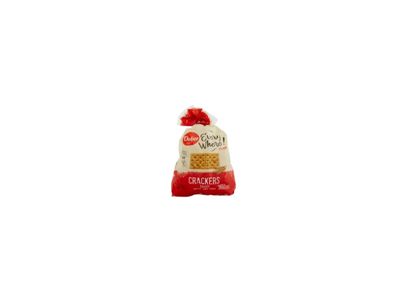 CRACKER SALATO DELSER          GR.750X12
