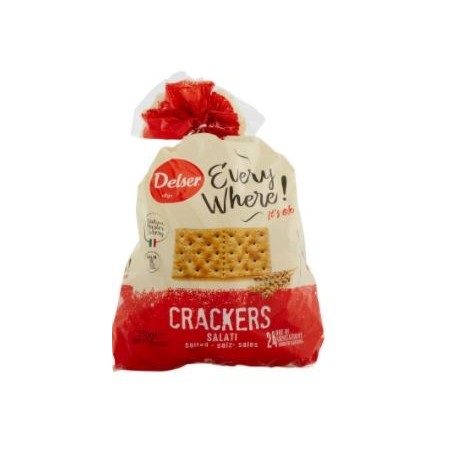 CRACKER SALATO DELSER          GR.750X12