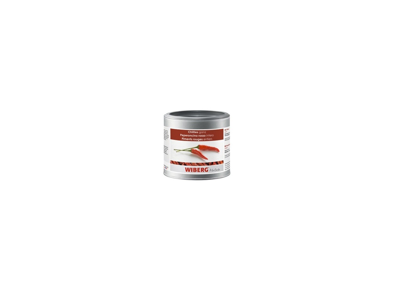 PEPERONCINO ROSSO INTERO WIBERG GR.100X3