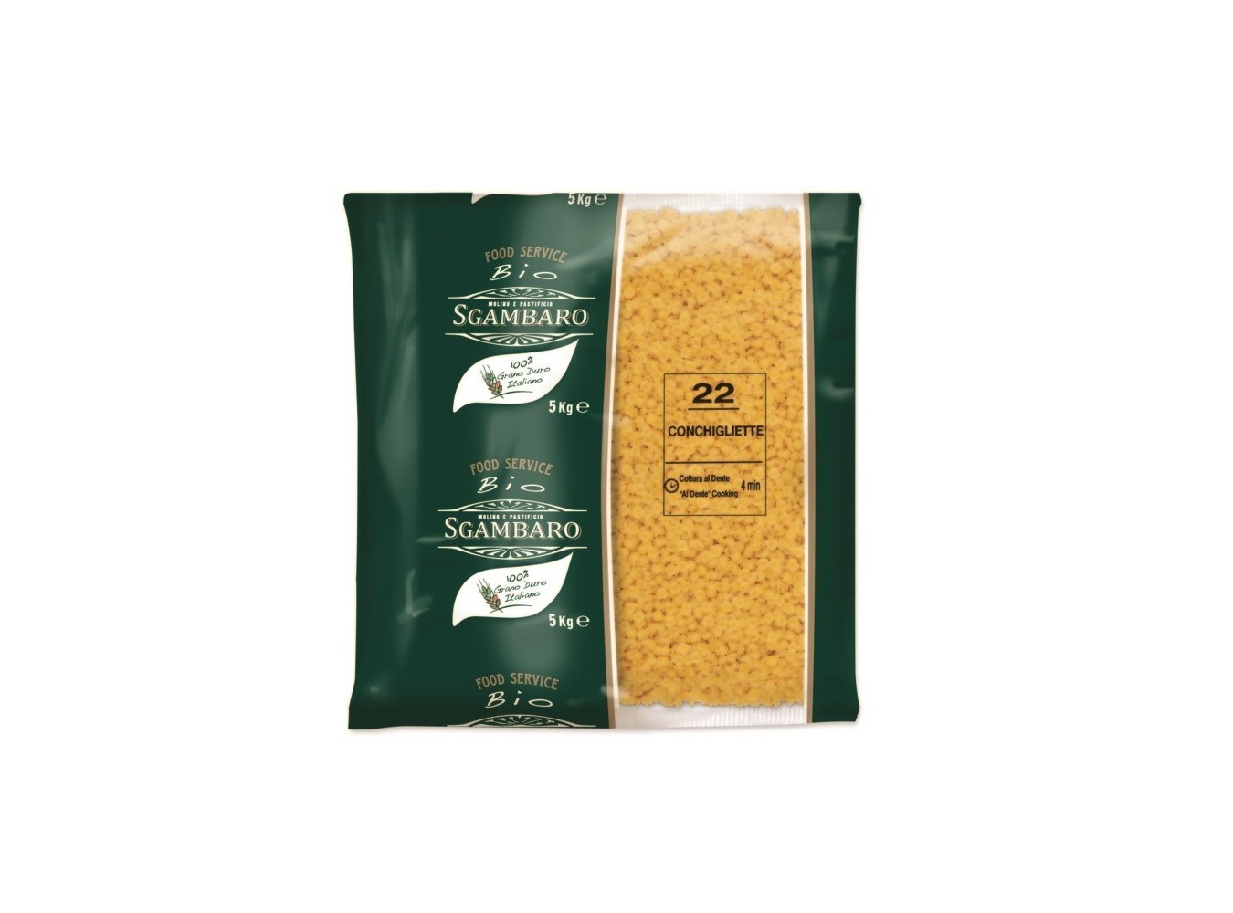 JOLLY BIO 22 CONCHIGLIETTE          KG.5