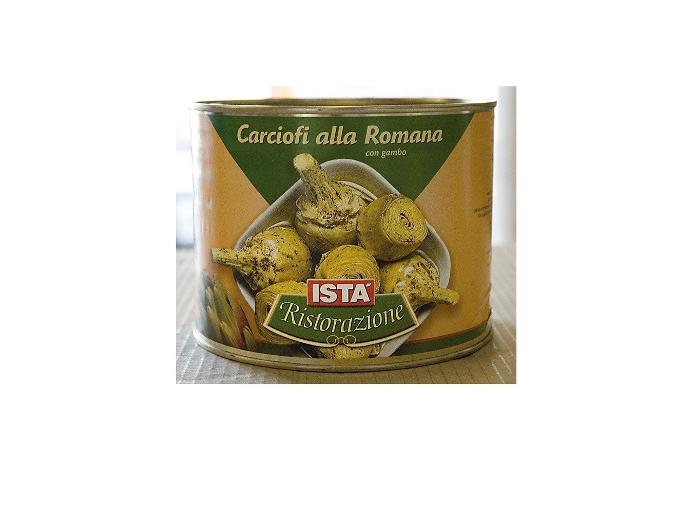 CARCIOFI CON GAMBO ISTA'        KG.1.9X6