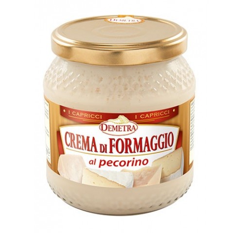 CREMA DI FORMAGGIO AL PECORINO  ML.580X6