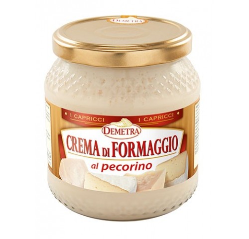 CREMA DI FORMAGGIO AL PECORINO  ML.580X6