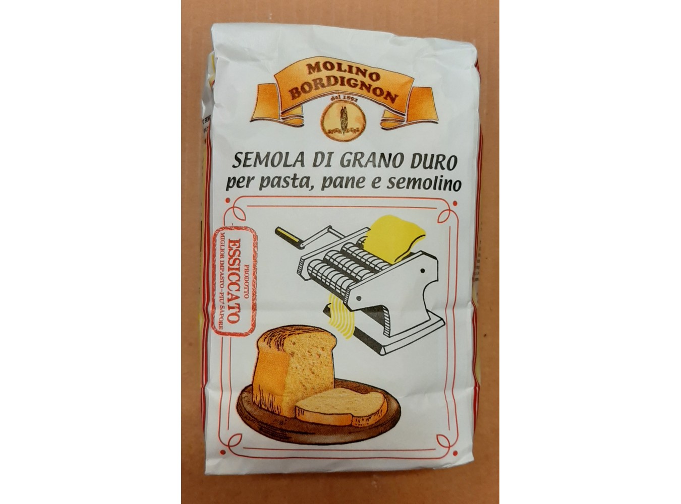 SEMOLA GRANO DURO BORDIGNON      KG.1X10