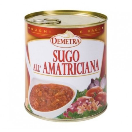 SUGO AMATRICIANA DEMETRA        GR.800X6