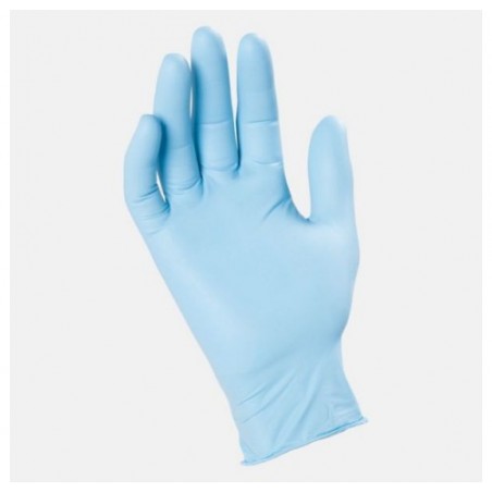 GUANTI NITRILE S/POLVERE L      N.100X10