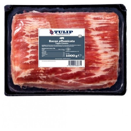 BACON PREAFFETTATO TULIP          KG.1X8