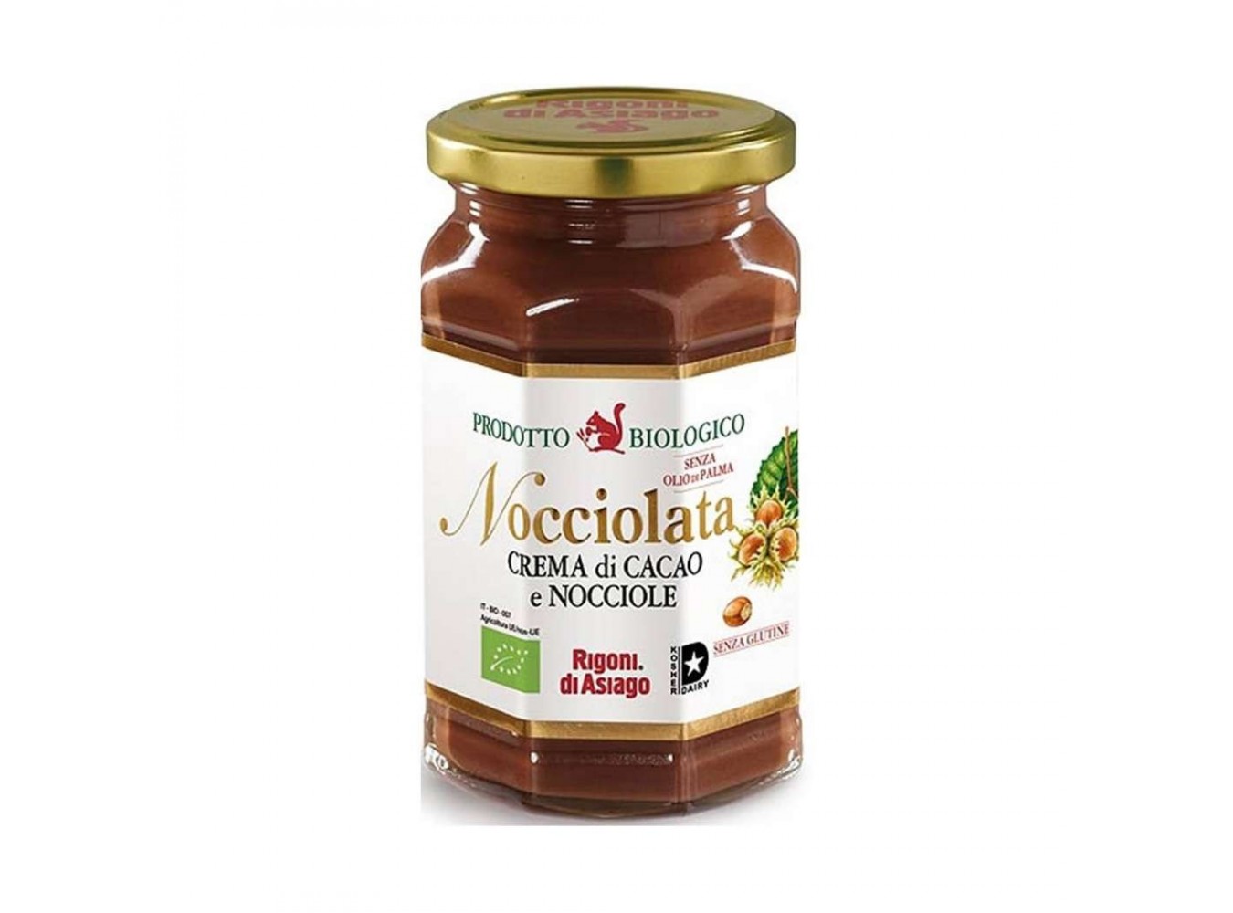 NOCCIOLATA RIGONI BIO           GR.700X6