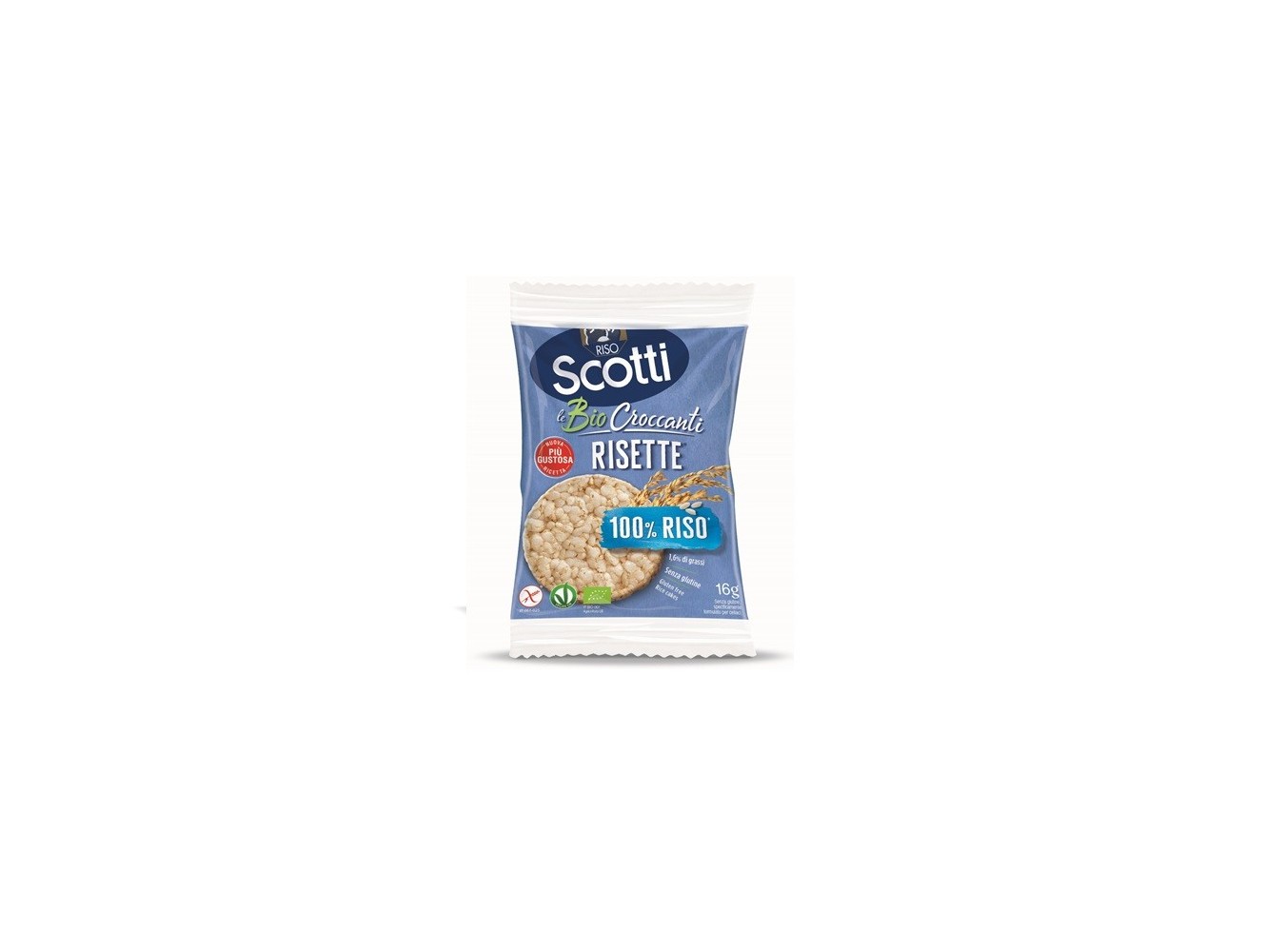 GALLETTE DI RISO BIO RAZIONE    GR.19X64