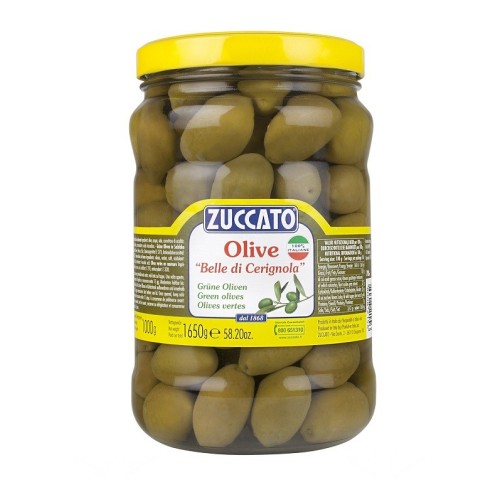 OLIVE VERDI BELLE CERIGNOLA    KG.1,65X6