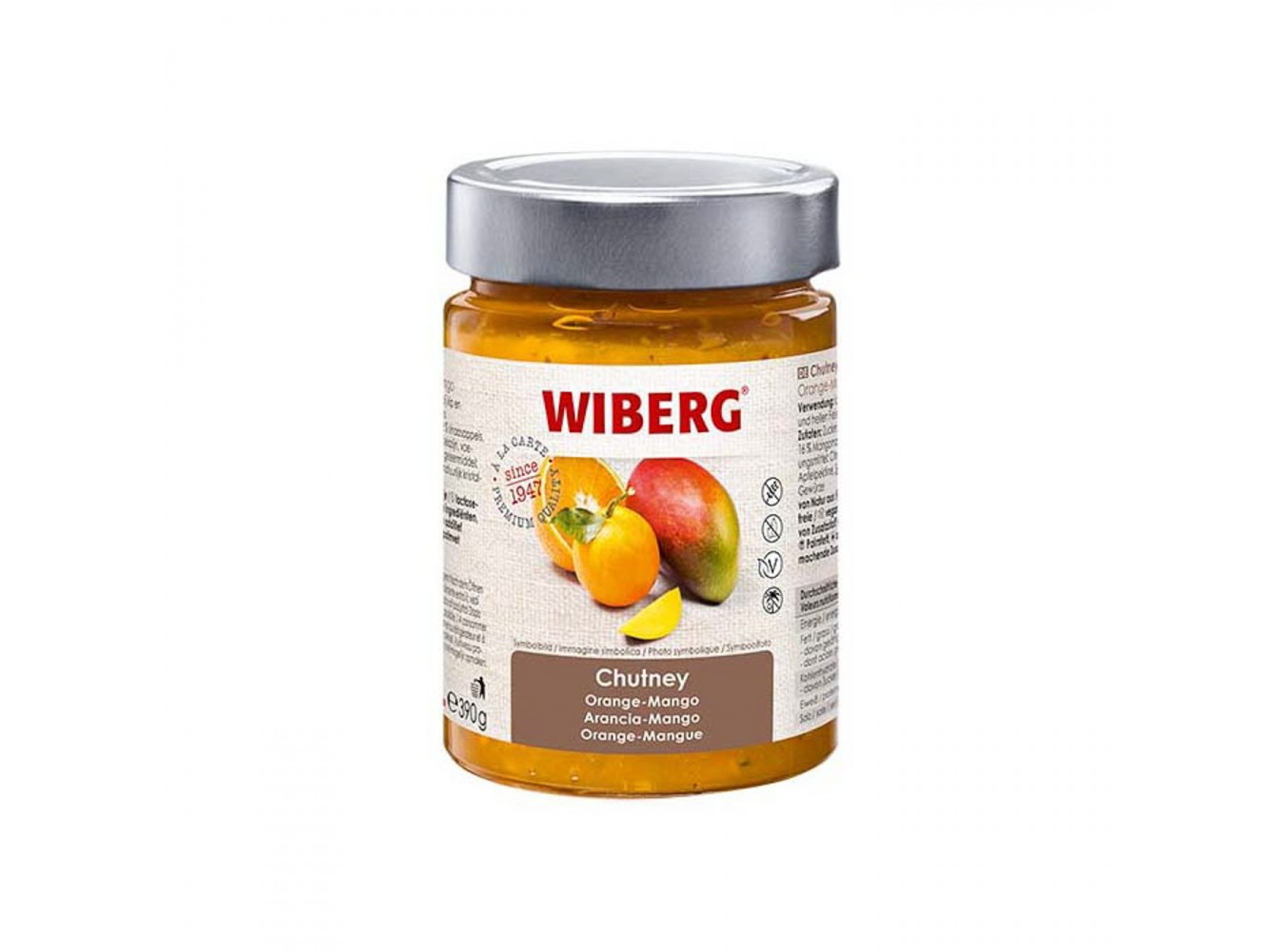 CHUTNEY ARANCIA-MANGO WIBERG    GR.390X3