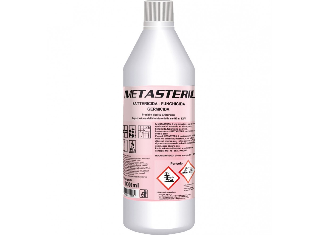 METASTERIL DETERG.DISINFETTANTE  LT.1X12