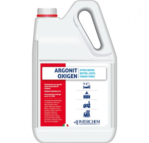 ARGONIT OXIGEN IGIENIZZANTE       LT.5X4