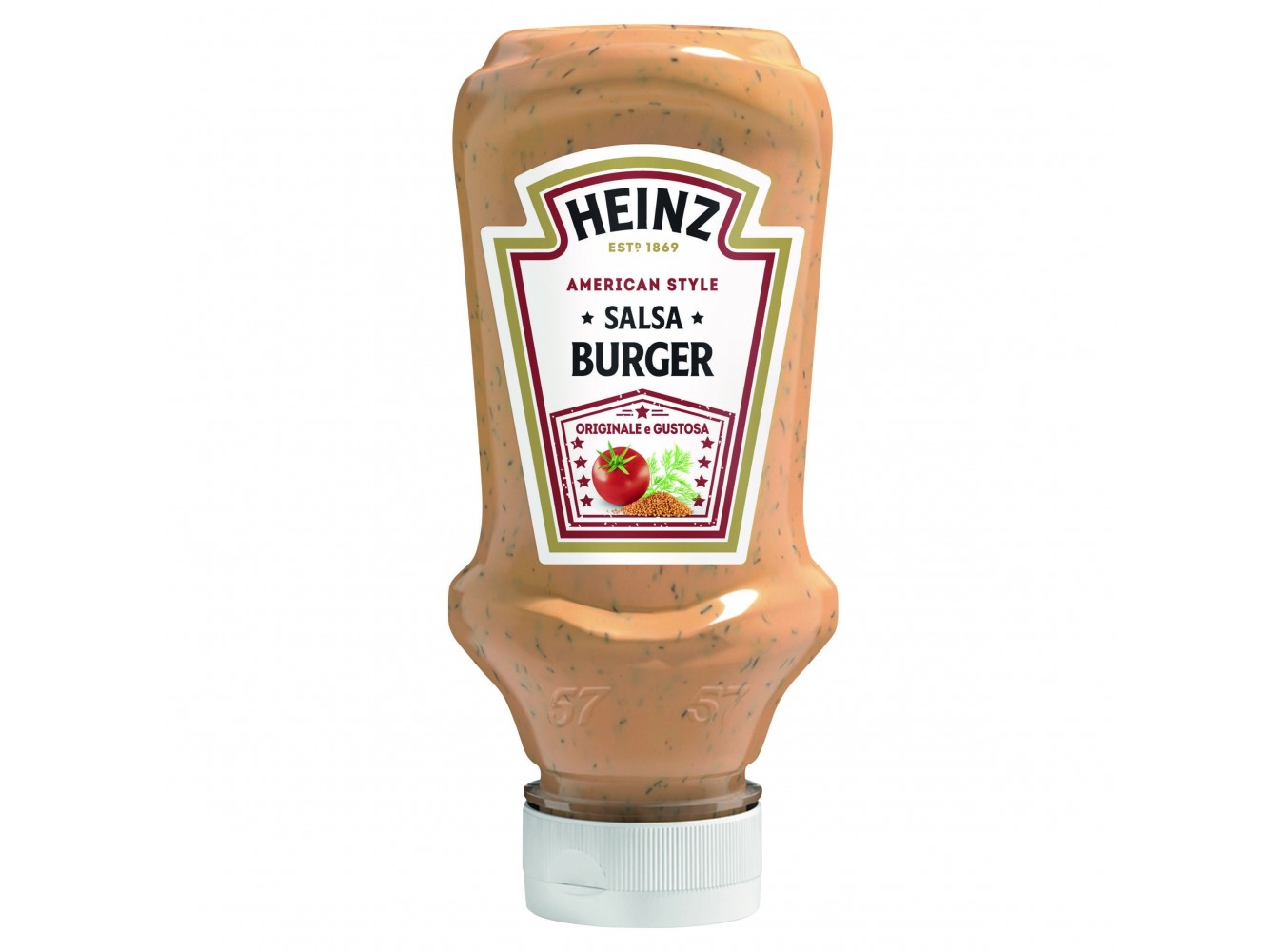 HEINZ BURGER SAUCE T.DOWN       GR.230X8