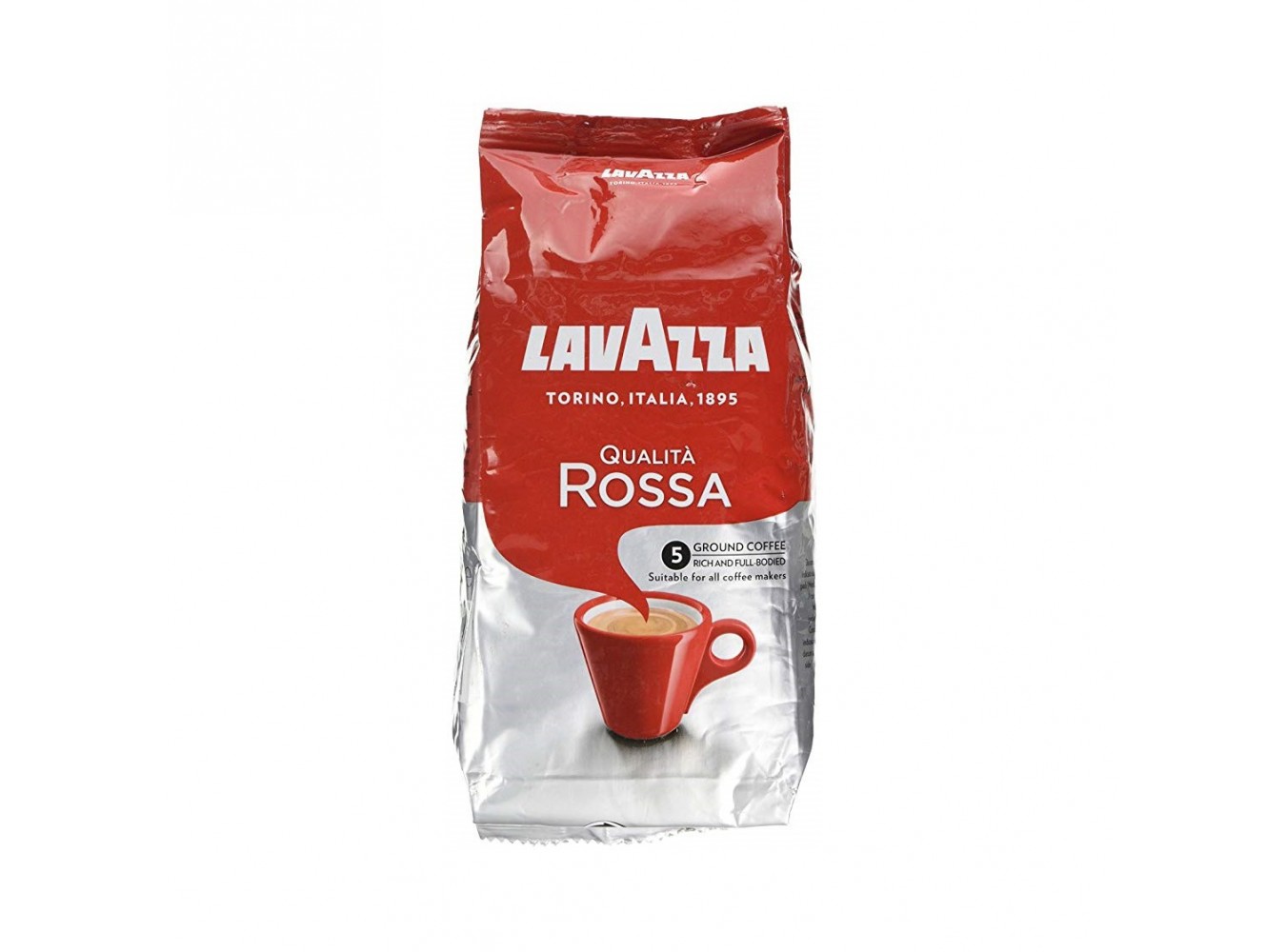 CAFFE' LAVAZZA ROSSA MACINATO  GR.500X10