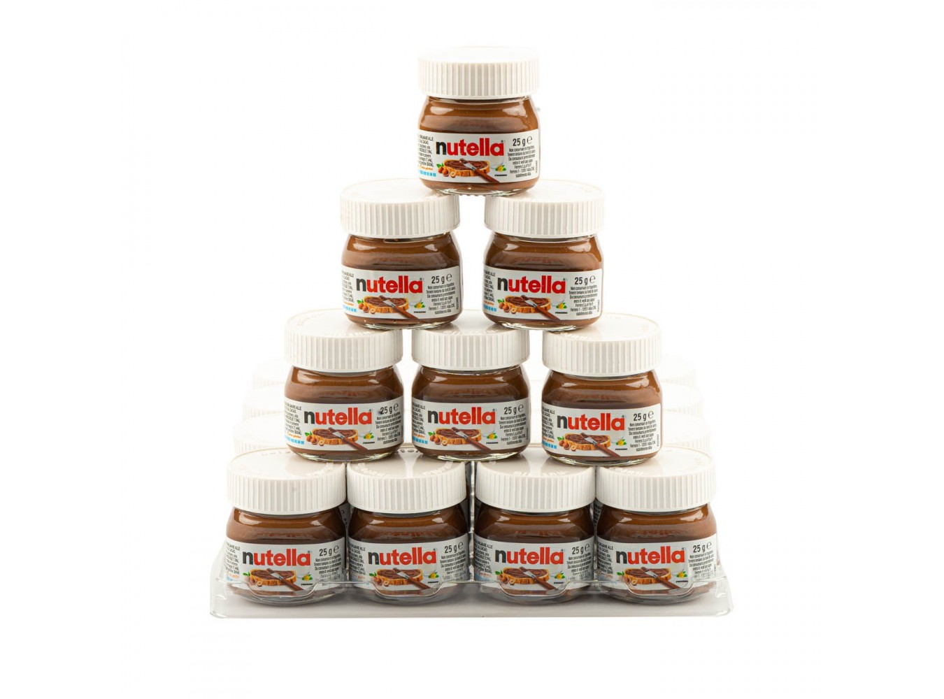 NUTELLA RAZIONE VETRO FERRERO   GR.25X64