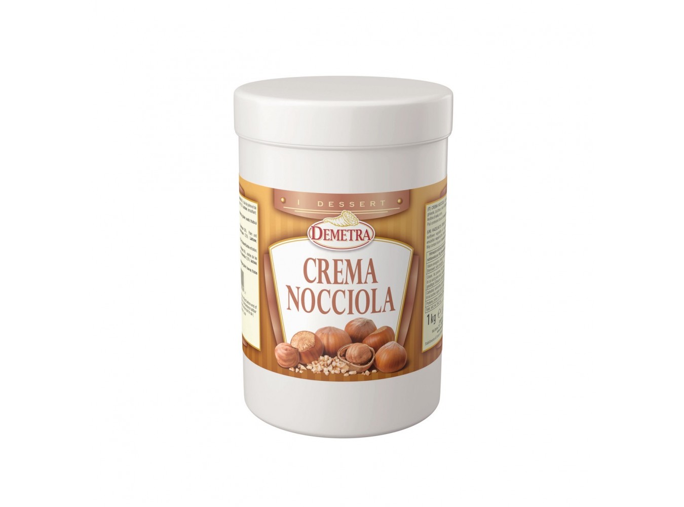 CREMA NOCCIOLA DEMETRA            KG.1X4