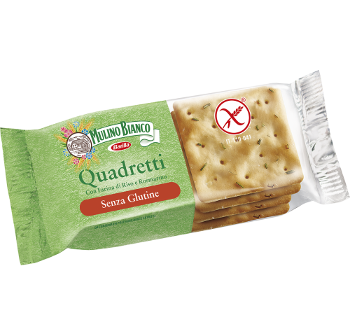 CRACKERS RISO/ROSMARINO S/GLUT.GR.200X10