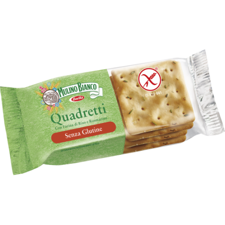 CRACKERS RISO/ROSMARINO S/GLUT.GR.200X10