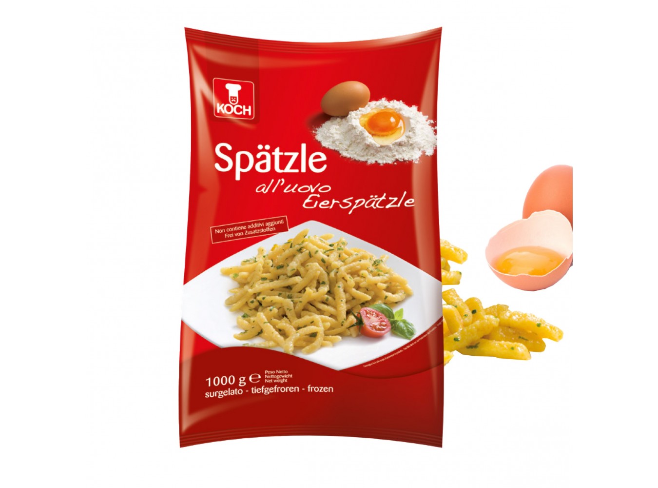 SPAETZLE GIALLI KOCH             KG.1X10