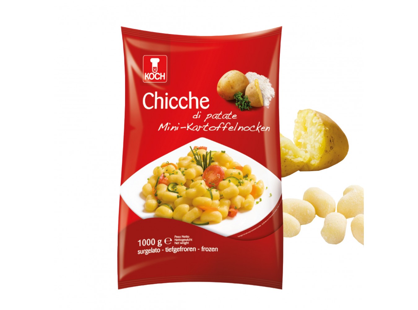 CHICCHE DI PATATE KOCH           KG.1X10