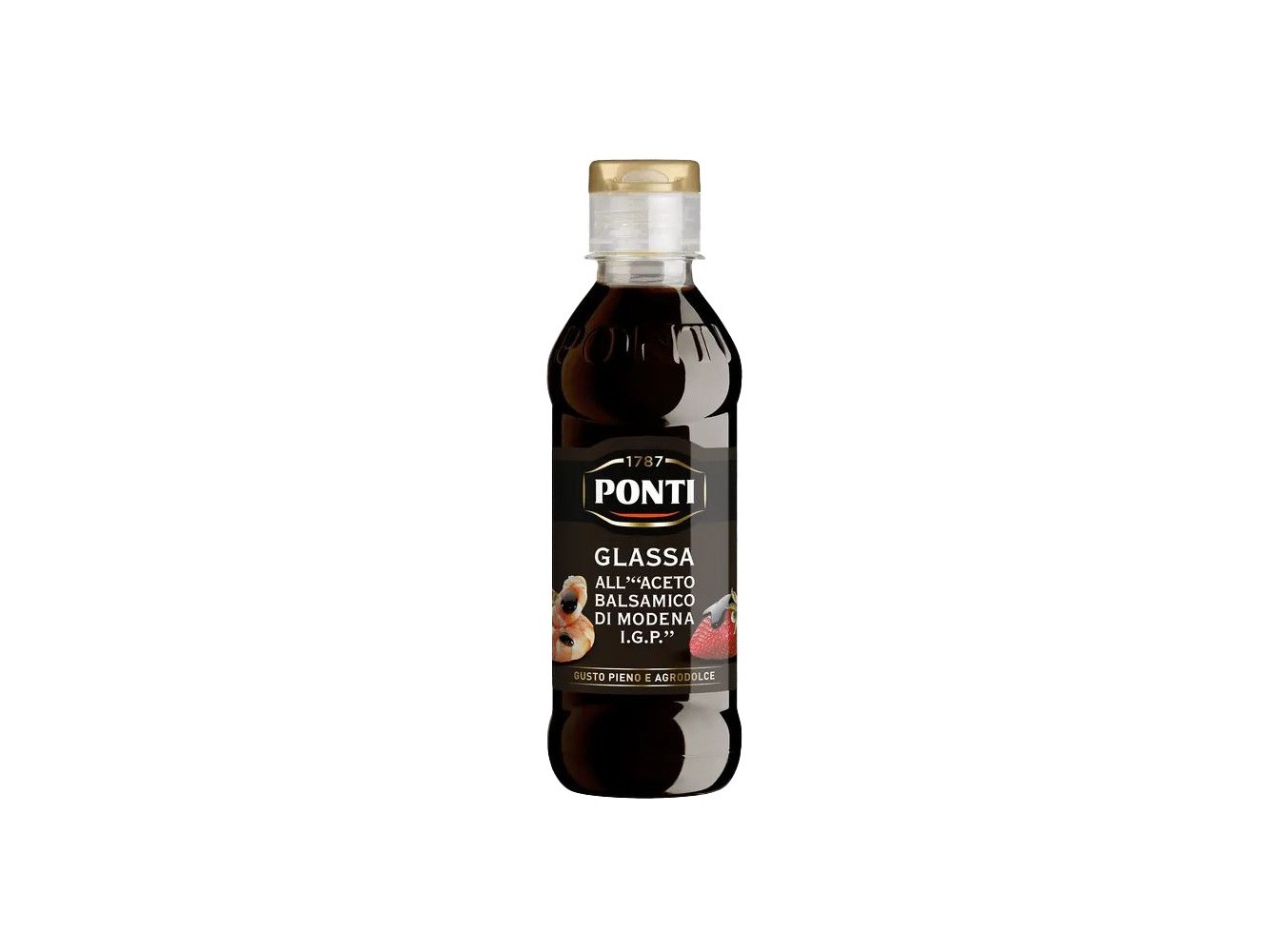 ACETO BALSAMICO GLASSA PONTI    GR.250X6