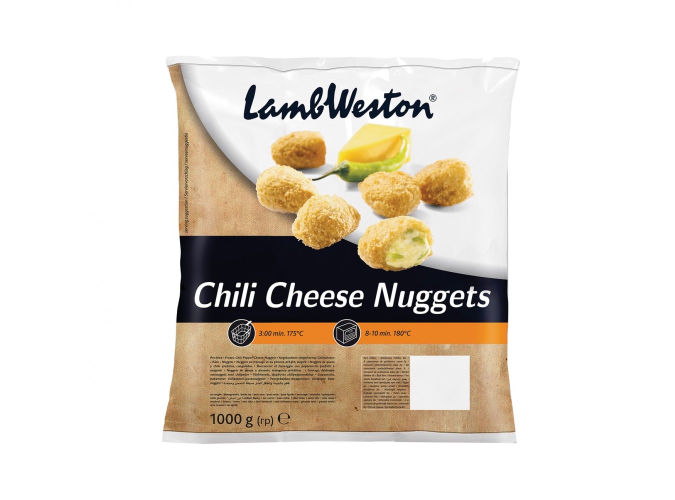 CHILI CHEES LAMB WESTON           KG.1X6