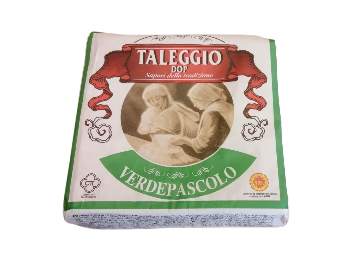 TALEGGIO DOP VERDE PASCOLO  KG.2.2X2