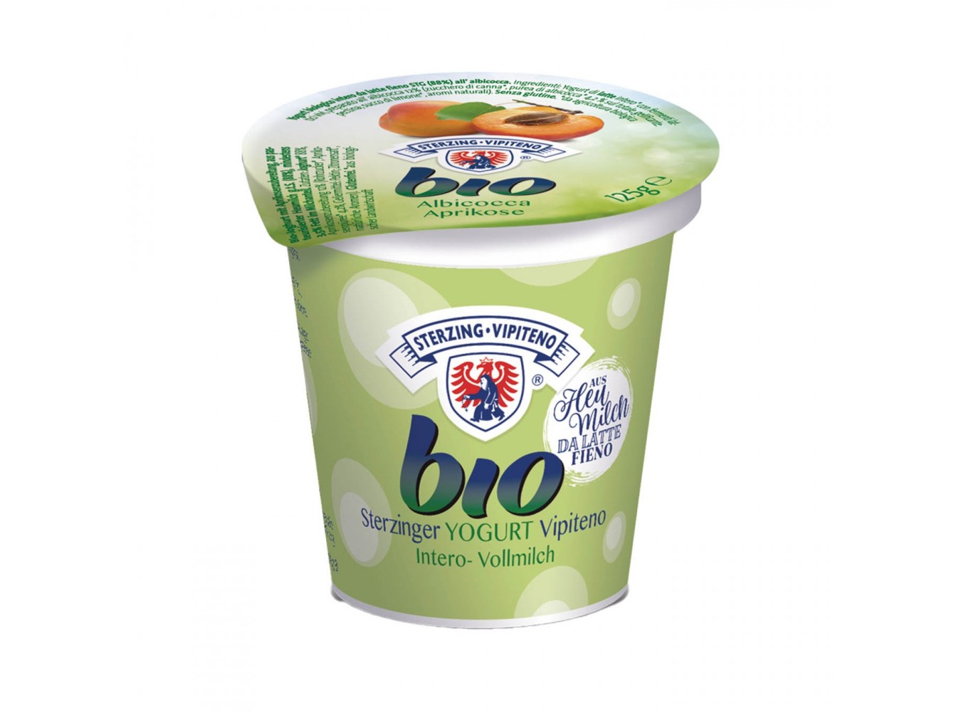 YOGURT ALBICOCCA  BIO VIPITENO GR.125X20