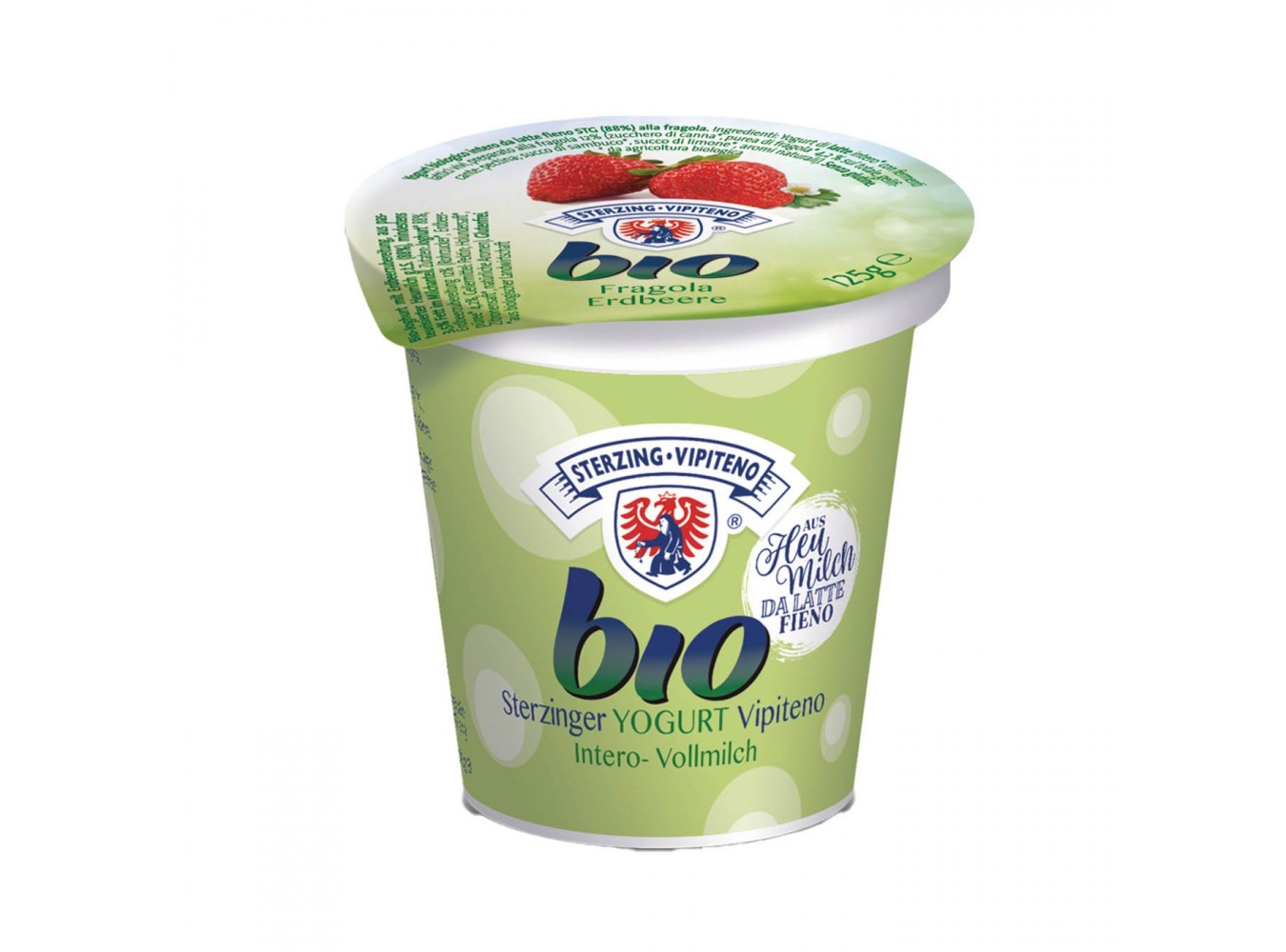 YOGURT FRAGOLA BIO VIPITENO    GR.125X20