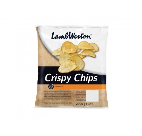 PATATE CRISPY CHIPS LAMB WESTON   KG.2X5